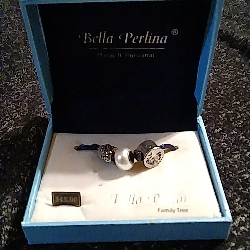 Bells Perlina family tree bracelet beads.